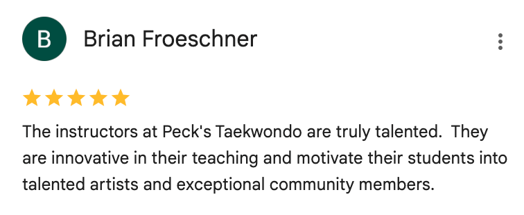 Adult Martial Arts Classes | Peck's Taekwondo America Raleigh