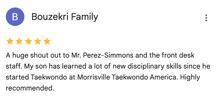 Kids Testimonial 2 Morrisville